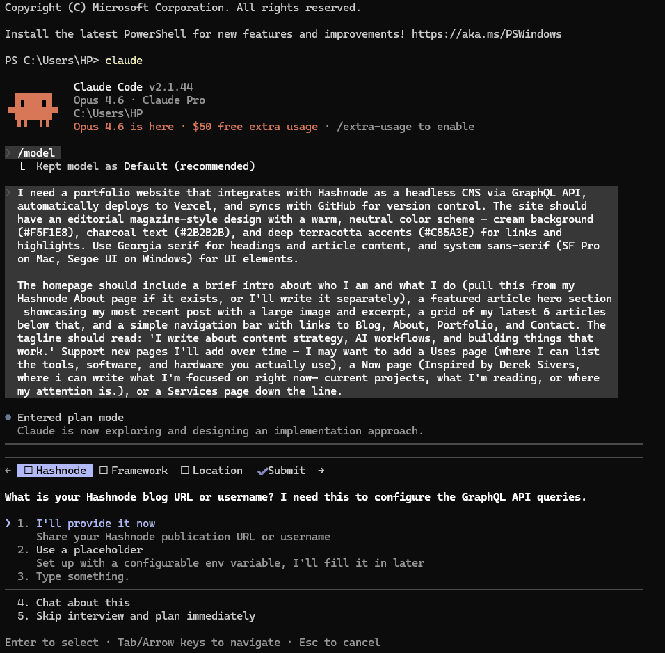 How I Built My Portfolio Website With Claude Code And How You Can Too